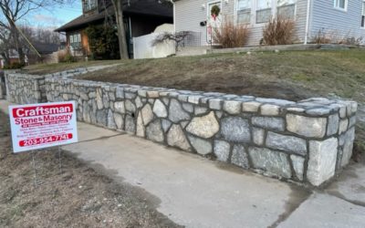 Natural Stone Retaining Wall Builders | Seymour, CT
