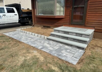 Stone Patio Design and Build by Craftsman Stone Masonry in Seymour, CT